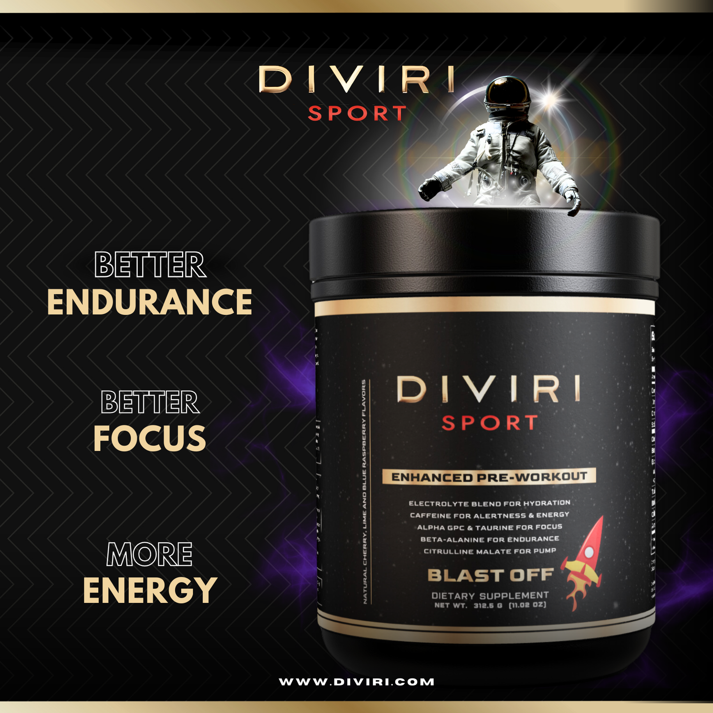 DIVIRI Sport Enhanced Pre-Workout
