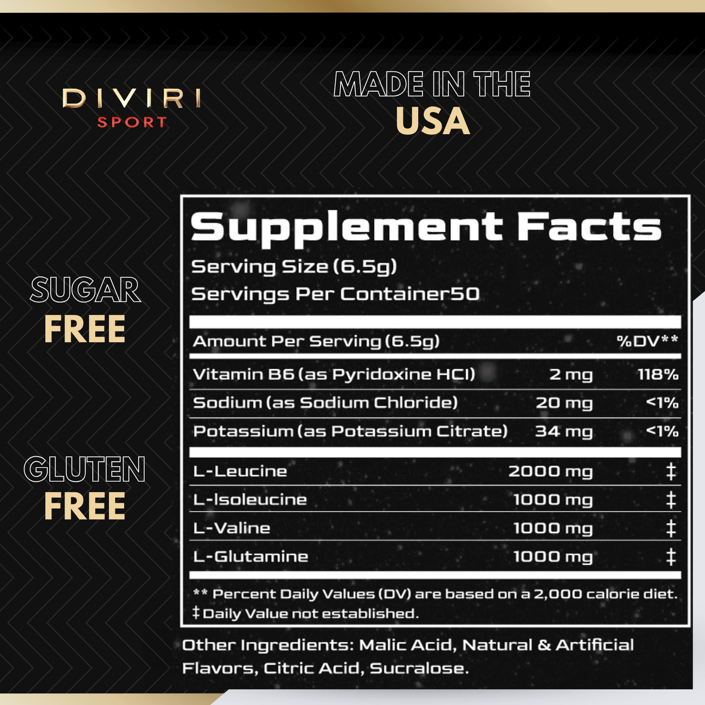 DIVIRI Sport Vegan BCAAs