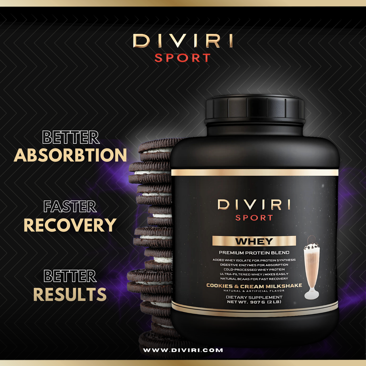 DIVIRI Sport Whey Premium Protein