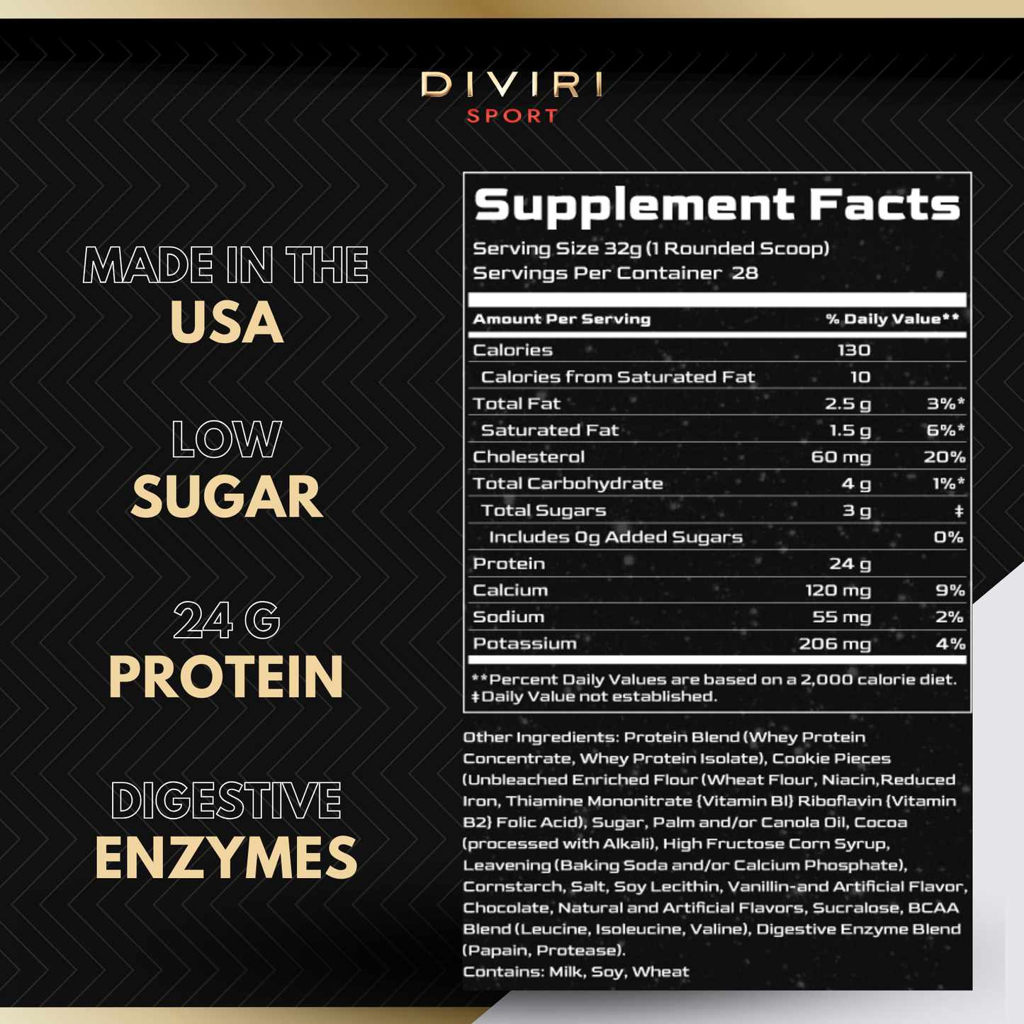 DIVIRI Sport Whey Premium Protein