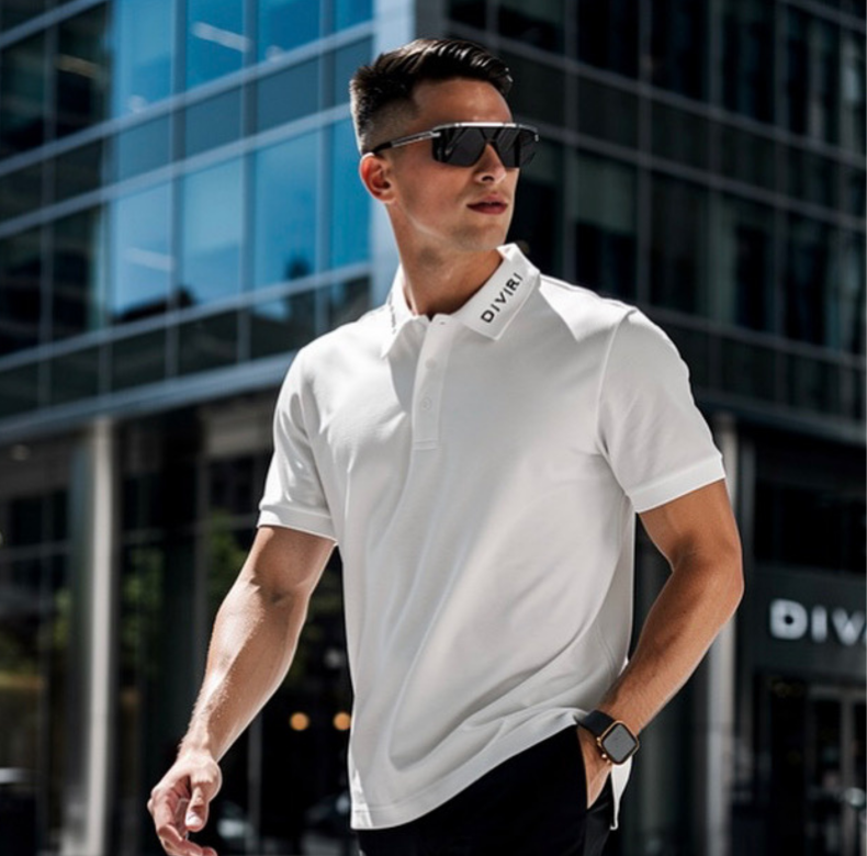 DIVIRI 3D Polo Shirt