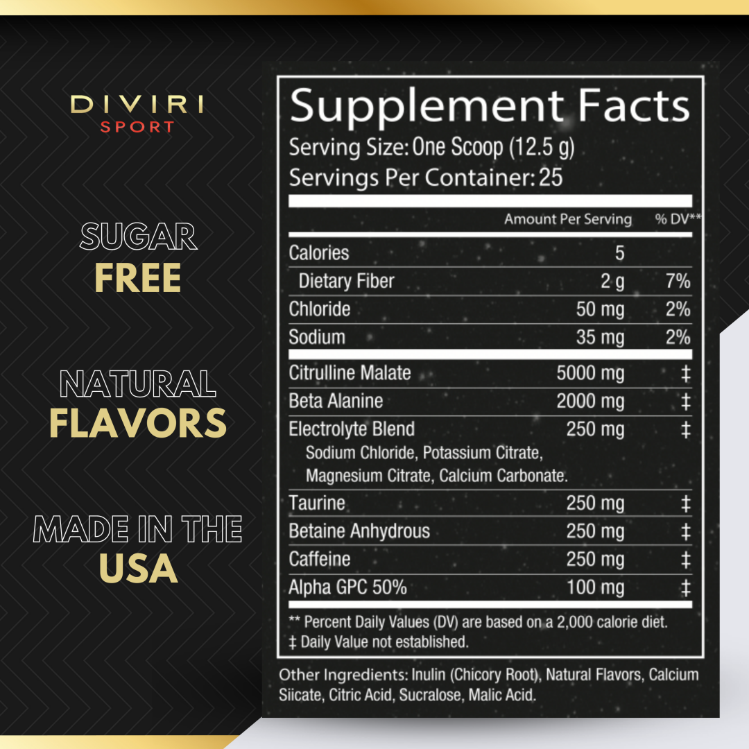 DIVIRI Sport Enhanced Pre-Workout