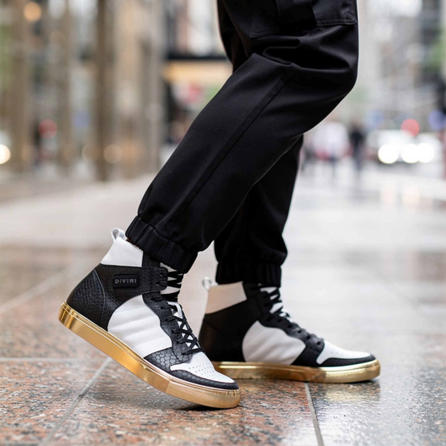 DIVIRI Deluxe x Gold Python Series Metallic Shoes